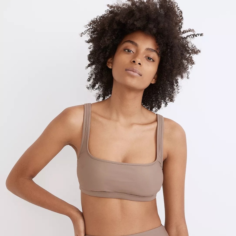 Second Wave Balconette Bikini Top in Castle Rock